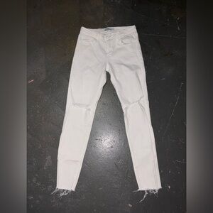 Just Black | White Distressed Jeans